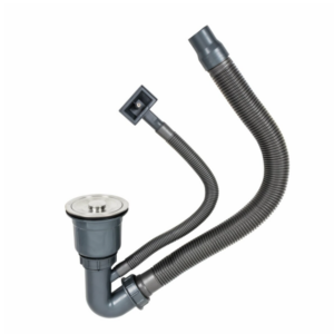Сифон для мойки PLATINUM Handmade S1 пластик, черный (SP000036087)