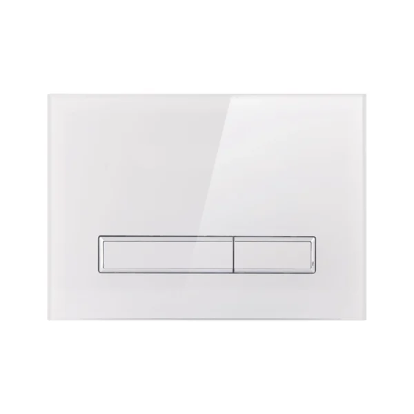 Клавиша смыва Qtap Nest пластик, белый (QT0111V1105GW)