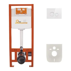 Инсталляция Qtap Nest ST 1280x425 для унитаза с клавишей смыва (QT0133M425V1164GW)