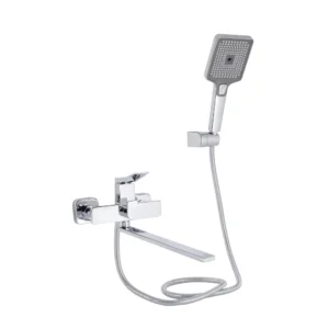 Смеситель для ванны Qtap Presto однорычажный, хром (QTPRE2601CRM45573)