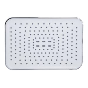 Лейка для верхнего душа Qtap Hlavova 260х180 пластик, хром (QTHLA107CRM45785)