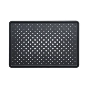 Лейка для верхнего душа Qtap Hlavova 280х190 пластик, черная матовая (QTHLA107BLM45947)