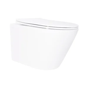 Унитаз подвесной Qtap Swan 520х360 безободковый, белый (QT16335180W)