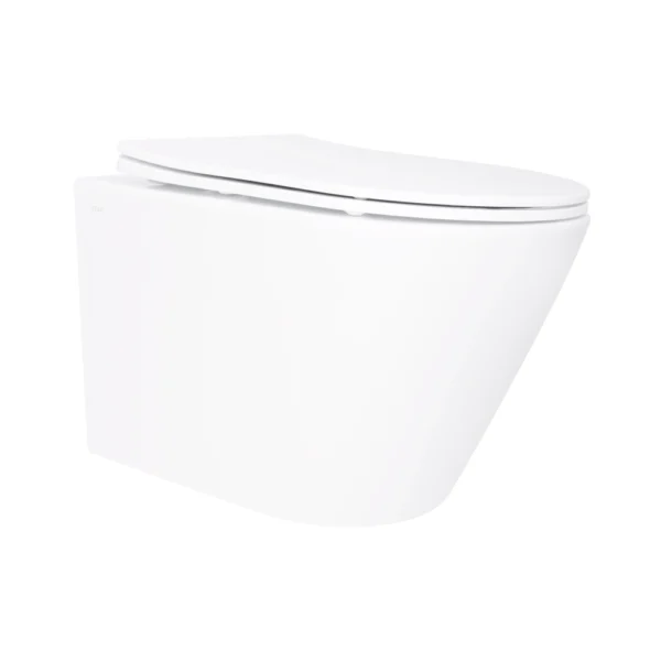 Унитаз подвесной Qtap Swan 520х360 безободковый, белый (QT16335180W)