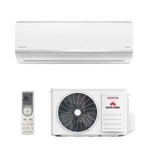 Кондиционер Daiya Denki Kitsune SGS25SR-S 25м2 (-15°C) R410 инверторный, белый + пульт ДУ