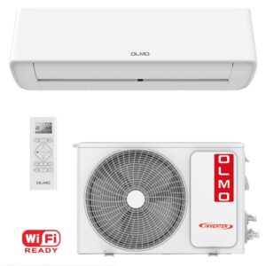 Кондиционер OLMO OSH-09FWH 25м2 (-25°C) R32 инверторный, белый + пульт ДУ (Wi-Fi)