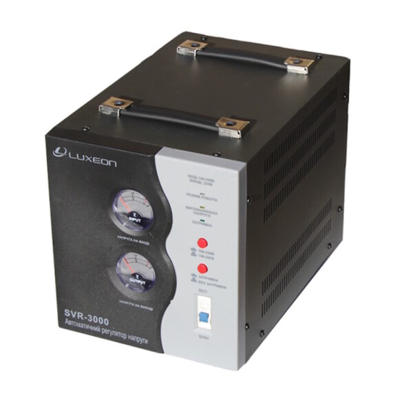 Стабилизатор напряжения Luxeon SVR-3000 3000 VA 2100 Вт