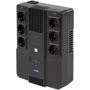 ИБП со ступенчатой синусоидой Trust Maxxon 800VA