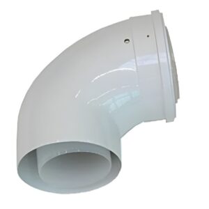 Колено коаксиальное Vaillant 110/160 мм 87° (0020106380)