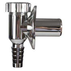 Сифон для стиральной машины Styron пластик, хром (STY-529-K)