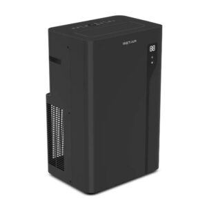 Мобильный кондиционер WetAir WPAC-H12KB 30м2 (+5°С) R290 неинверторный, черный + пульт ДУ (Wi-Fi)