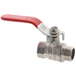 Кран шаровой Санком 1/2″ ВН прямой, латунь (WP0094)