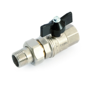 Кран шаровой General Fittings 1" с сгоном, полнопроходной