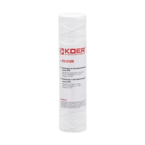 Картридж механической очистки Koer KV.0105 2,5"х10" 5 мкм полипропиленовая нить (KR3160)