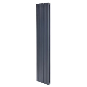 Дизайнерский радиатор ARTTIDESIGN Livorno II 1600x340 вертикальный, серый матовый (LV II.5.160.34.G)