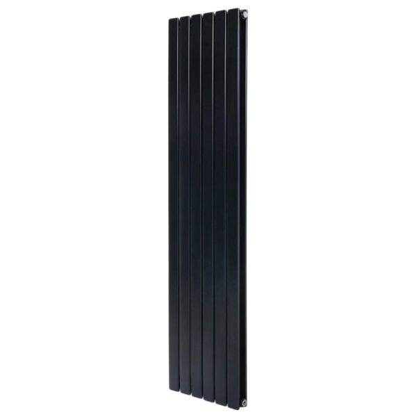 Дизайнерский радиатор ARTTIDESIGN Livorno II 2000x408 вертикальный, черный матовый (LV II.6.200.40.5.B)