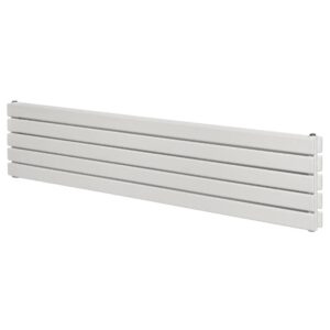 Дизайнерский радиатор ARTTIDESIGN Livorno II 1200x340 горизонтальный, белый матовый (LV II.G.5.34.120.5.W)