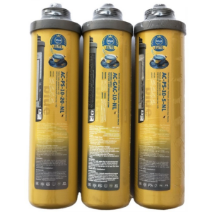 Комплект картриджей для фильтра Bluefilters 2,5″х10″ 20 мкм из полипропилена (ELITEPSGACPS)