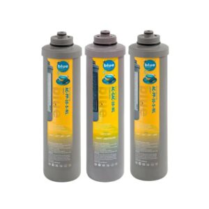 Комплект картриджей для фильтра Bluefilters 2,5″х10″ 10 мкм из полипропилена (PSGACPS)