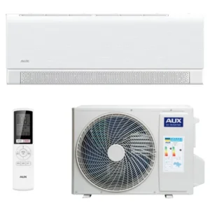 Кондиционер AUX C-Series ASW-H09CAR3DI 25м2 (-30°С) R32 инверторный, белый + пульт ДУ (Wi-Fi)