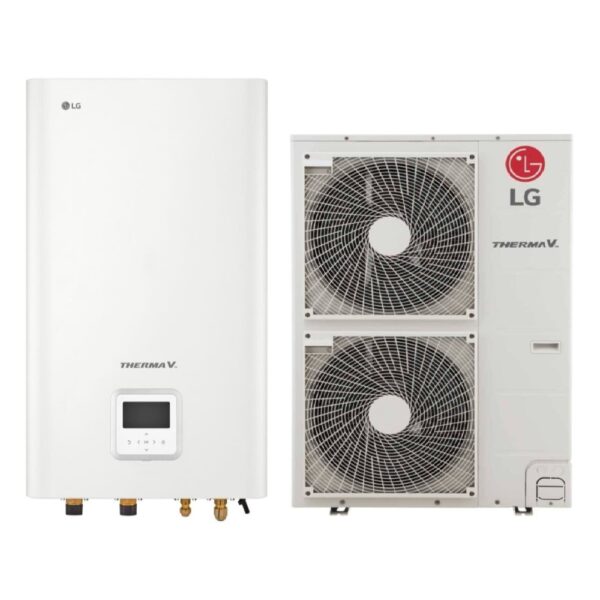 Тепловой насос LG HU161MA.U33RU/HN1616M.NK5RU 160м2 (-25°С) R-410A Воздух-Вода, инверторный (Wi-Fi)