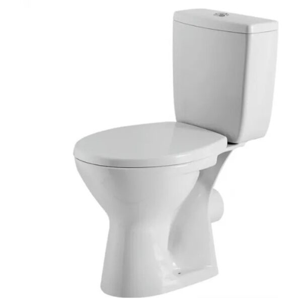 Унитаз напольный Cersanit CRETA SE011 660×355 с сиденьем, белый