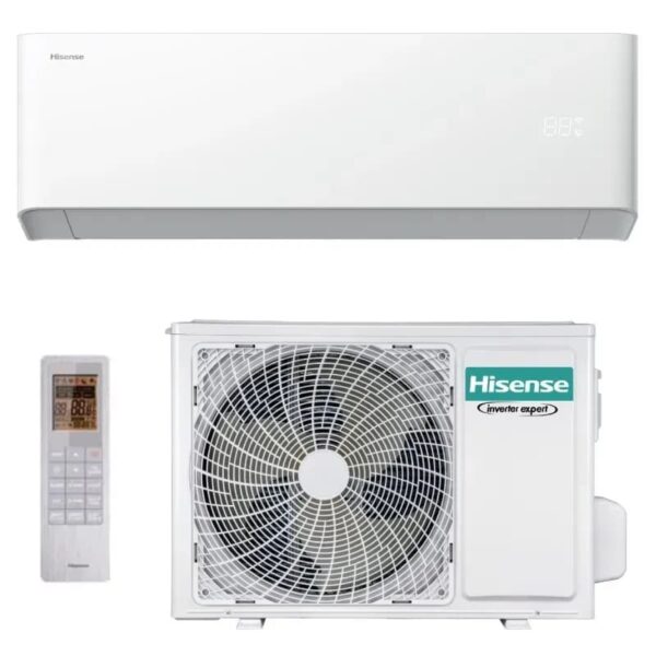 Кондиционер Hisense Ultra Comfort HB25XU0AG/AS25XU0EW 25м2 (-22°С) R32 инверторный, белый + пульт ДУ (Wi-Fi)