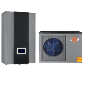 Тепловой насос LogicPower SINV-15 150м2 (-25°С) R410A Воздух-Вода, инверторный (Wi-Fi)