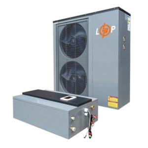 Тепловой насос LogicPower SINV-20 200м2 (-25°С) R410A Воздух-Вода, инверторный
