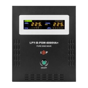 ИБП с правильной синусоидой LogicPower LPY-B-PSW 6000VA (4200 Вт) линейно-интерактивный