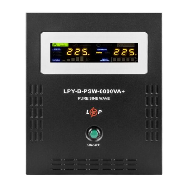 ИБП с правильной синусоидой LogicPower LPY-B-PSW 6000VA (4200 Вт) линейно-интерактивный