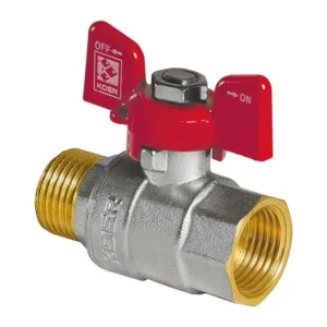 Кран шаровой Koer KR.218 1/2″ ВН прямой, латунь (KR0034)