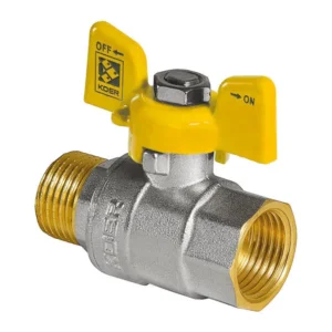 Кран шаровой Koer KR.218.G 1″ ВН прямой, латунь (KR0096)