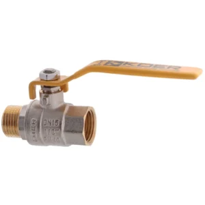 Кран шаровой Koer KR.215.G 1/2″ ВН прямой, латунь (KR0116)