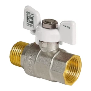 Кран шаровой Koer KR.218.W 1″ ВН прямой, латунь (KR0184)