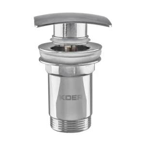 Донный клапан Koer PW-04-01 1 1/4″ для раковины, хром (KR3398)