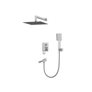 Душевая система Koer KB-66009-01 скрытого монтажа, латунь, хром (KR3508)