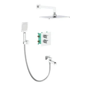 Душевая система Koer KB-67011-01 скрытого монтажа, латунь, хром (KR4726)