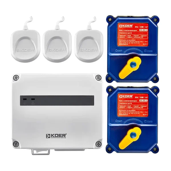 Система контроля протечек воды Koer KR.1501.SET 220 В (KR5221)
