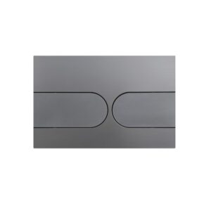 Клавиша смыва Koer KT-0604-07 пластик, серая матовая (KR5325)