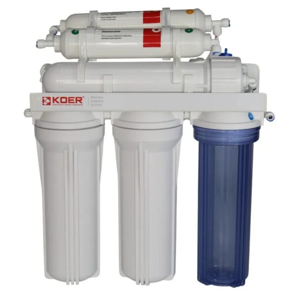 Фильтр обратного осмоса Koer KV-92 6-ти ступенчатый, под мойку (KR5328)