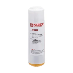 Картридж механической очистки Koer KV-03-2510 2,5"х10" с ионообменной смолой (KR5542)