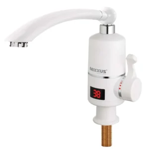 Проточный водонагреватель Mixxus Electra 120-E 240 В 3,6 кВт с дисплеем, белый (MI2745)