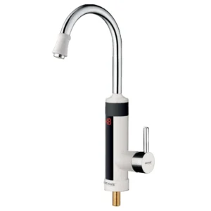 Проточный водонагреватель Mixxus Electra 340-E 240 В 3,6 кВт с дисплеем, белый (MI2751)