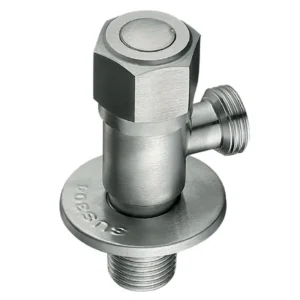 Приборный кран Mixxus VAL-06 1/2″x1/2″ НН угловой, нержавеющая сталь (MI6809)