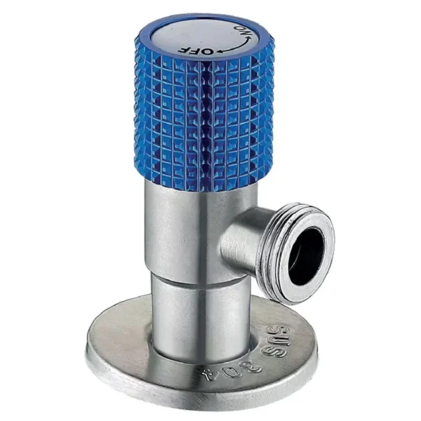 Приборный кран Mixxus VAL-10 1/2″x3/4″ НН угловой, нержавеющая сталь (MI6218)