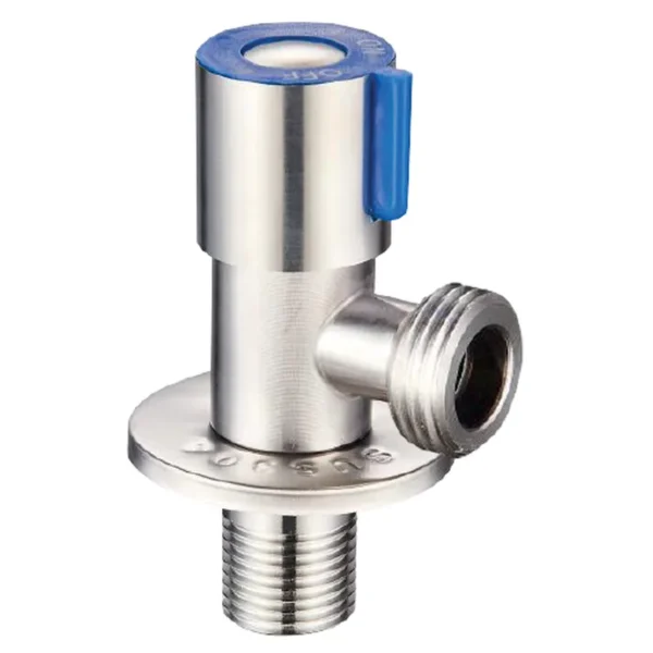 Приборный кран Mixxus VAL-03 1/2″x3/4″ НН угловой, нержавеющая сталь (MI6533)