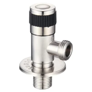 Приборный кран Mixxus VAL-04 1/2″x1/2″ НН угловой, нержавеющая сталь (MI6534)