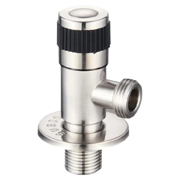 Приборный кран Mixxus VAL-04 1/2″x1/2″ НН угловой, нержавеющая сталь (MI6534)