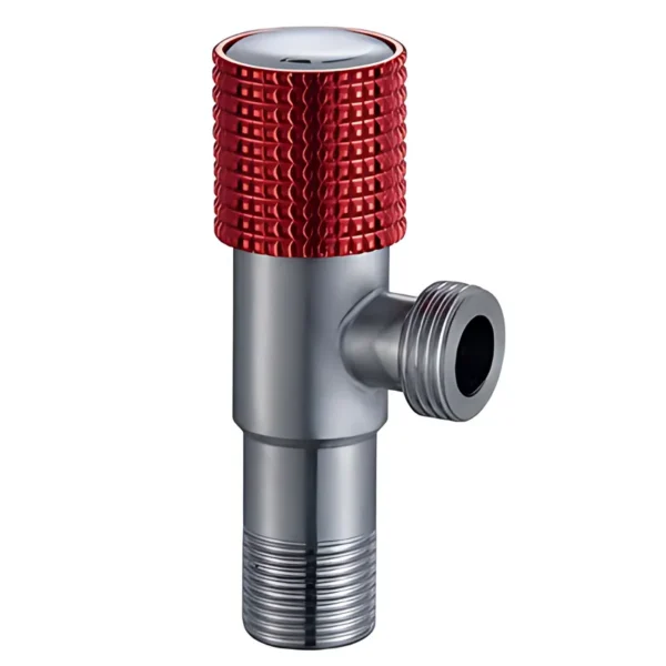 Приборный кран Mixxus VAL-09 1/2″x1/2″ НН угловой, нержавеющая сталь (MI7098)